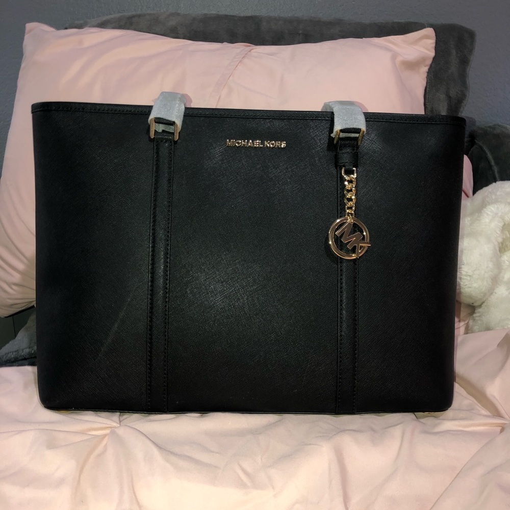 Michael Kors Sady Black Large Tote